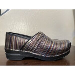 Dansko Professional Clogs size 39 8.5 Or 9 Nursing Colorful Design